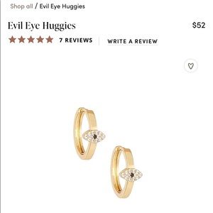 Uncommon James Evil Eye huggies EUC